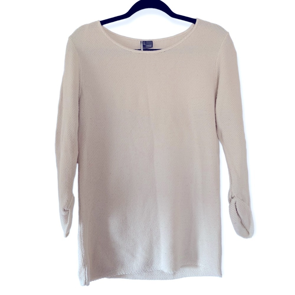 Sparkle & Fade Waffle Knit Sweater